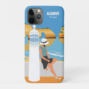 Case-Mate iPhone Case Algarve plage fille voyage vintage style
