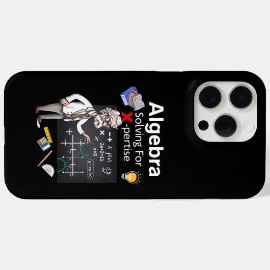 Coques Case-Mate iPhone Algebra Solving For X-pertise (Verso (horizontal))