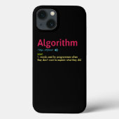 Coques Case-Mate iPhone Algorithme Drôle Programmeur Hommes Femmes Enfants (Verso)