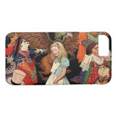 Coques Case-Mate iPhone Alice au pays des merveilles (Dos (Horizontal))
