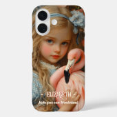 Coques Case-Mate iPhone Alice au pays des merveilles avec le Flamant rose  (Verso)