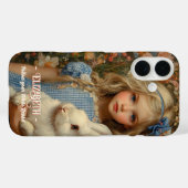 Coques Case-Mate iPhone Alice au pays des merveilles avec un lapin blanc (Verso (horizontal))