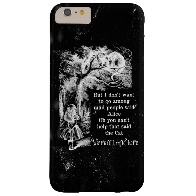 Coques Case-Mate iPhone Alice au pays des merveilles ; Chat de Cheshire (Dos)