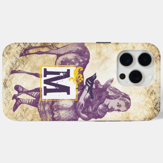 Coques Case-Mate iPhone Alice au pays des merveilles Entendre un cerf (Verso (horizontal))