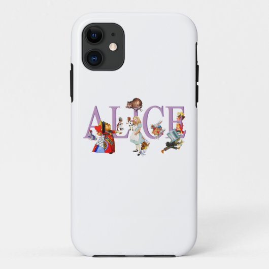 Coques Case-Mate iPhone Alice au pays des merveilles et amis (Dos)