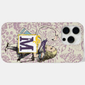 Coques Case-Mate iPhone Alice Au Pays Des Merveilles Flamant rose rose (Verso (horizontal))