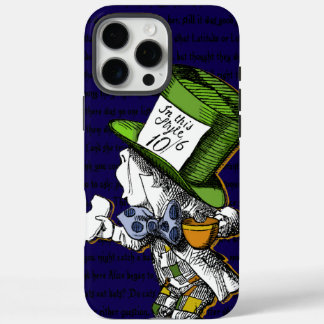 Coques iPhone 16 Pro Max Alice au Pays des Merveilles | Le Chapelier Fou Ca