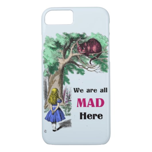 Coques Case-Mate iPhone Alice au pays des merveilles | nous sommes tous (Dos)