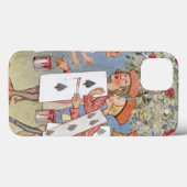 Coques Case-Mate iPhone Alice au pays des merveilles Roses (Verso (horizontal))