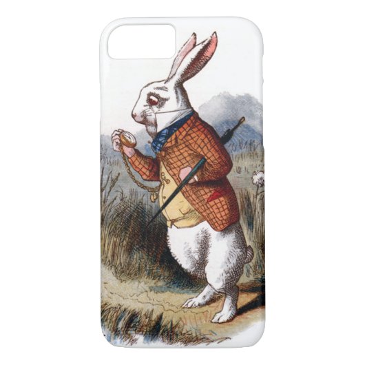 Coques Case-Mate iPhone Alice au pays des merveilles White Rabbit iPhone 7 (Dos)
