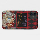 Coques Case-Mate iPhone Alice Aventures avec le Chat de Cheshire Fou du Pa (Dos (Horizontal))