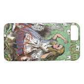 Coques Case-Mate iPhone alice cartes pays des merveilles (Dos (Horizontal))
