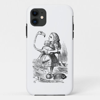 Case-Mate iPhone Case Alice dans la copie vintage de croquet de flamant