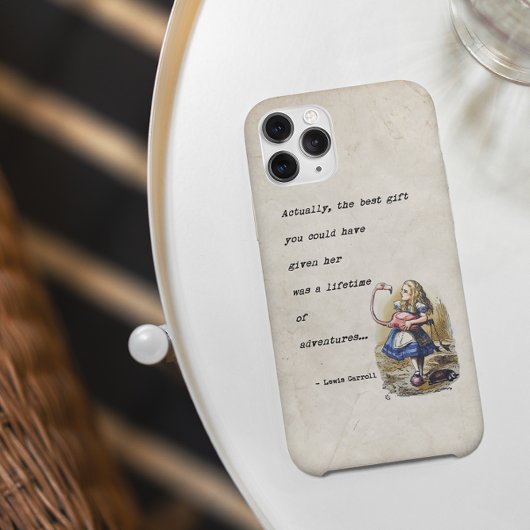 Coques Case-Mate iPhone Alice In Wonderland - Devis Aventure Flamant rose