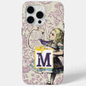 Coques Case-Mate iPhone Alice In Wonderland FLAMANT ROSE mignon (Verso)