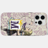 Coques Case-Mate iPhone Alice In Wonderland FLAMANT ROSE mignon (Verso (horizontal))