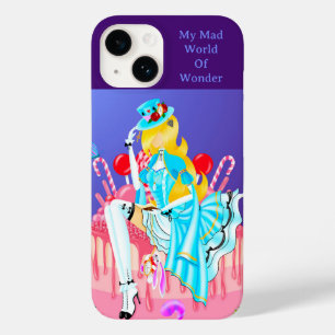 Coque Pour iPhone 14 Alice sur Birthday Cake merveilleuse art