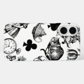 Coques Case-Mate iPhone Alice White Rabbit Wonderland Classic (Verso (horizontal))