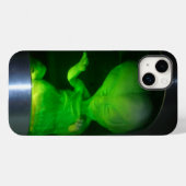 Coques Case-Mate iPhone Alien dans un pot (Verso (horizontal))