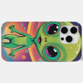 Coques Case-Mate iPhone Alien de bébé (Verso (horizontal))