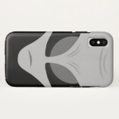 Coques Case-Mate iPhone Alien de Zeta Reticulan (Dos (Horizontal))