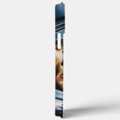 Coques Case-Mate iPhone Alien et astronaute dans l'espace Personnalisé (Verso / Droite)