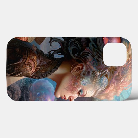 Coques Case-Mate iPhone Alien Femme Surreal Science Fiction Art (Verso (horizontal))