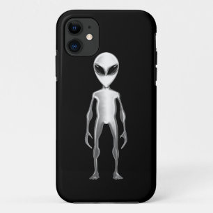 Etui iPhone Case-Mate Alien gris