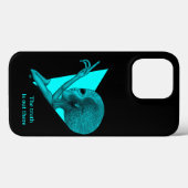 Coques Case-Mate iPhone Alien gris, la vérité est là (Verso (horizontal))