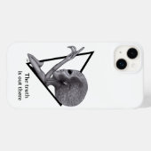Coques Case-Mate iPhone Alien gris, la vérité est là (Verso (horizontal))