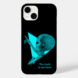 Coque Pour iPhone 14 Alien gris, la vérité est là