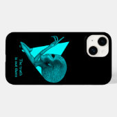 Coques Case-Mate iPhone Alien gris, la vérité est là (Verso (horizontal))