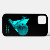 Coques Case-Mate iPhone Alien gris, la vérité est là (Verso (horizontal))