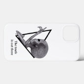 Coques Case-Mate iPhone Alien gris, la vérité est là (Verso (horizontal))