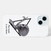 Coques Case-Mate iPhone Alien gris, la vérité est là (Verso (horizontal))