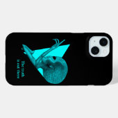 Coques Case-Mate iPhone Alien gris, la vérité est là (Verso (horizontal))