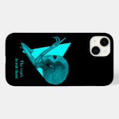 Coques Case-Mate iPhone Alien gris, la vérité est là (Verso (horizontal))