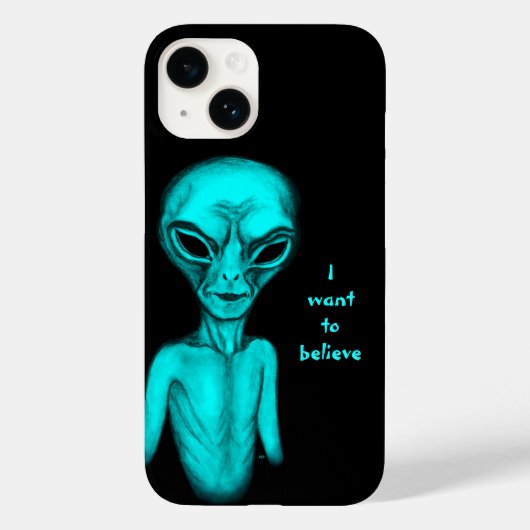 Coques Case-Mate iPhone Alien, je veux croire (Verso)