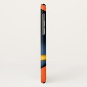 Coques Case-Mate iPhone ALIEN PEARL bleu noir jaune (Dos/Gauche)