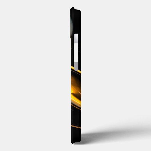 Coques Case-Mate iPhone ALIEN PEARL MONOGRAM Blanc Jaune Fractale (Verso / Gauche)