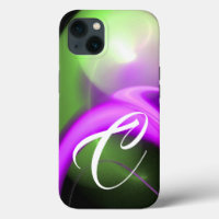 ALIEN PEARL MONOGRAM Vert Violet Rose Fractées