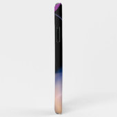 Coques Case-Mate iPhone ALIEN PEARL monogramme violet (Dos/Droite)