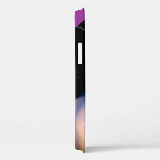 Coques Case-Mate iPhone ALIEN PEARL monogramme violet (Verso / Droite)