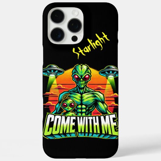 Coques Case-Mate iPhone Aliens Amicaux Explorent les Aventures Cosmiques (Verso)