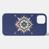 Coques Case-Mate iPhone Alignement Étoile Dorée – Un Univers de Géométrie (Verso (horizontal))