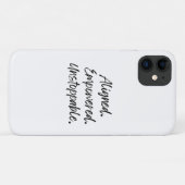 Coques Case-Mate iPhone Alignés. Autonomisés. Inarrêtables. (Dos (Horizontal))