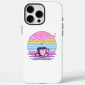 Coques Case-Mate iPhone Alimenté par le Café et l'Amour | Drôle de Fête de (Verso)