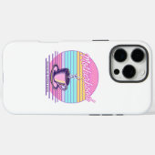 Coques Case-Mate iPhone Alimenté par le Café et l'Amour | Drôle de Fête de (Verso (horizontal))