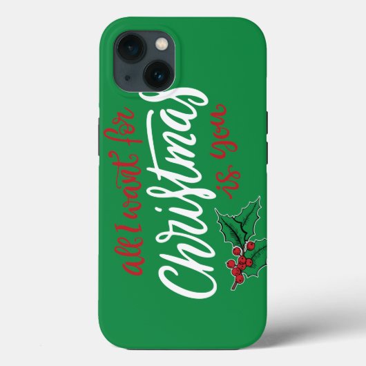 Coques Case-Mate iPhone All I want for Christmas (Verso)