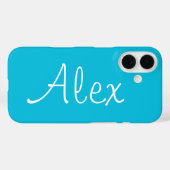 Coques Case-Mate iPhone Allant Aqua (Verso (horizontal))